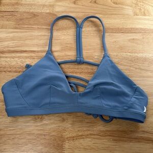 Hurley blue bikini top